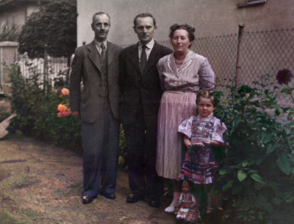 After Vintage Family Photo