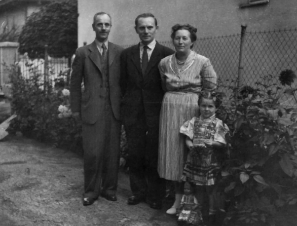 Before Vintage Family Photo